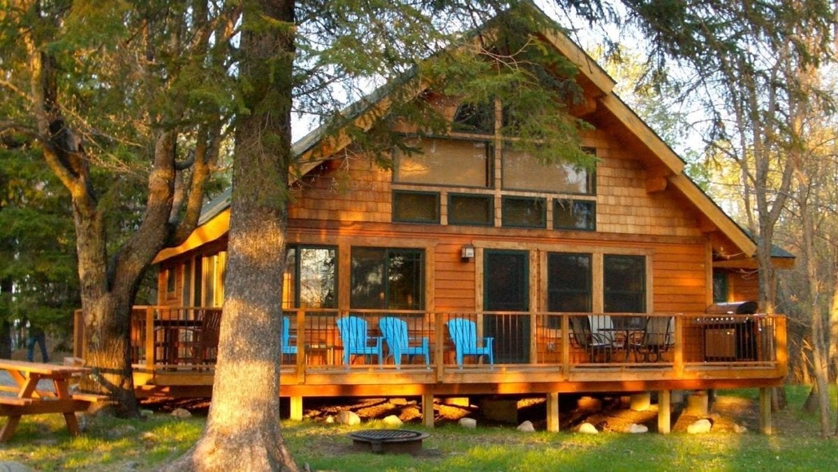 Kabetogama Cabin Teton Lodge Exterior