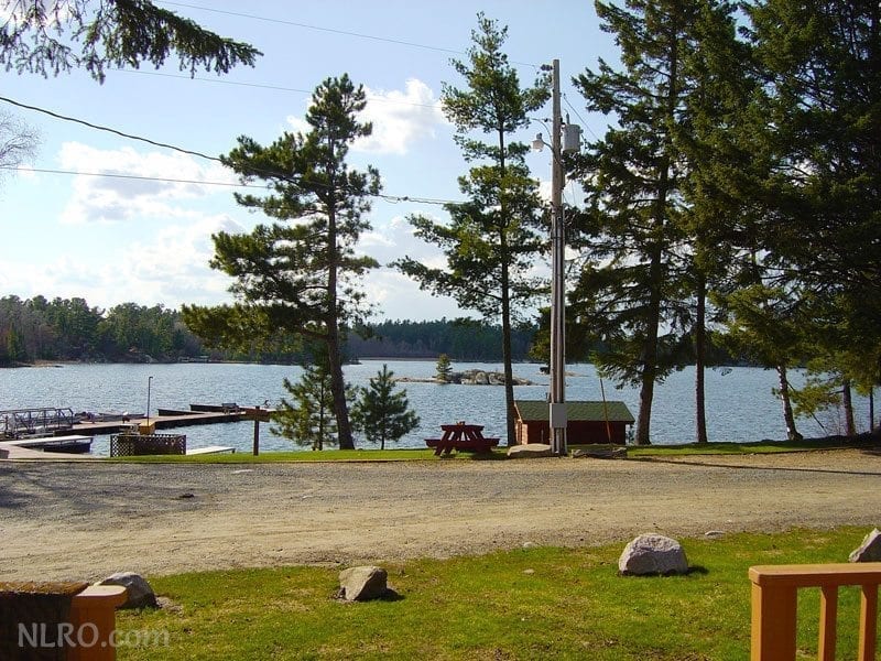 View of Lake Kabetogama from Moose Lodge.