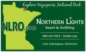 Northern Lights Resort & Outfitting beautiful cabin rentals and deluxe fishing boats on lake Kabetogama near to Voyageurs National Park activities