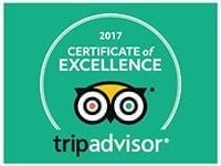 2017 TripAdvisor Certificate of Excellence